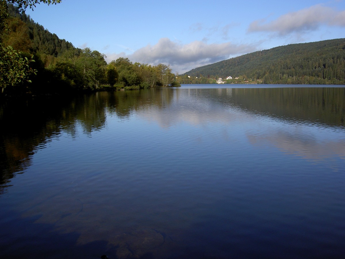 Lac de Gerardmer in den Vogesen (06.10.2014)