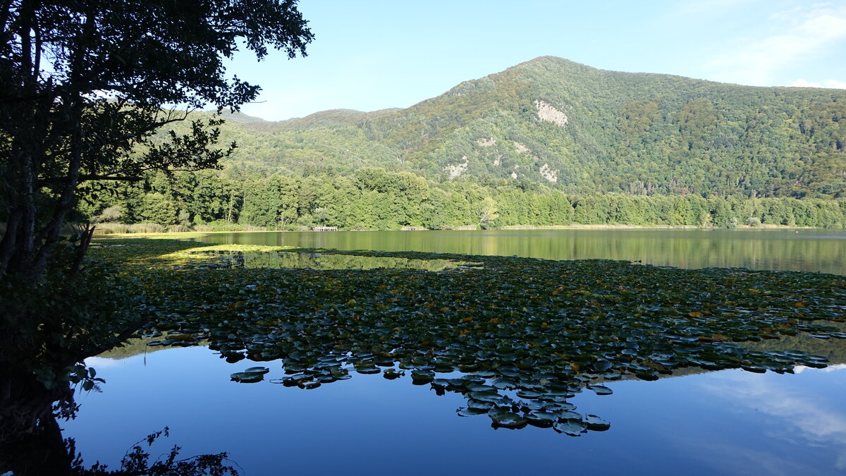 Lago Grande bei Monticchio Bagni, Provinz Potenza (30.09.2022)