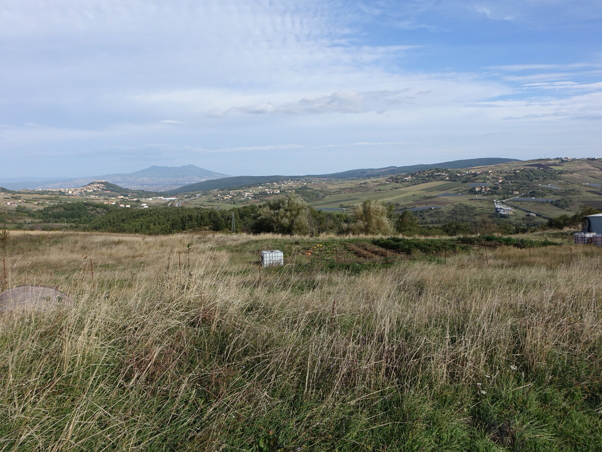 Landschaft bei Avigliano, Provinz Potenza (30.09.2022)