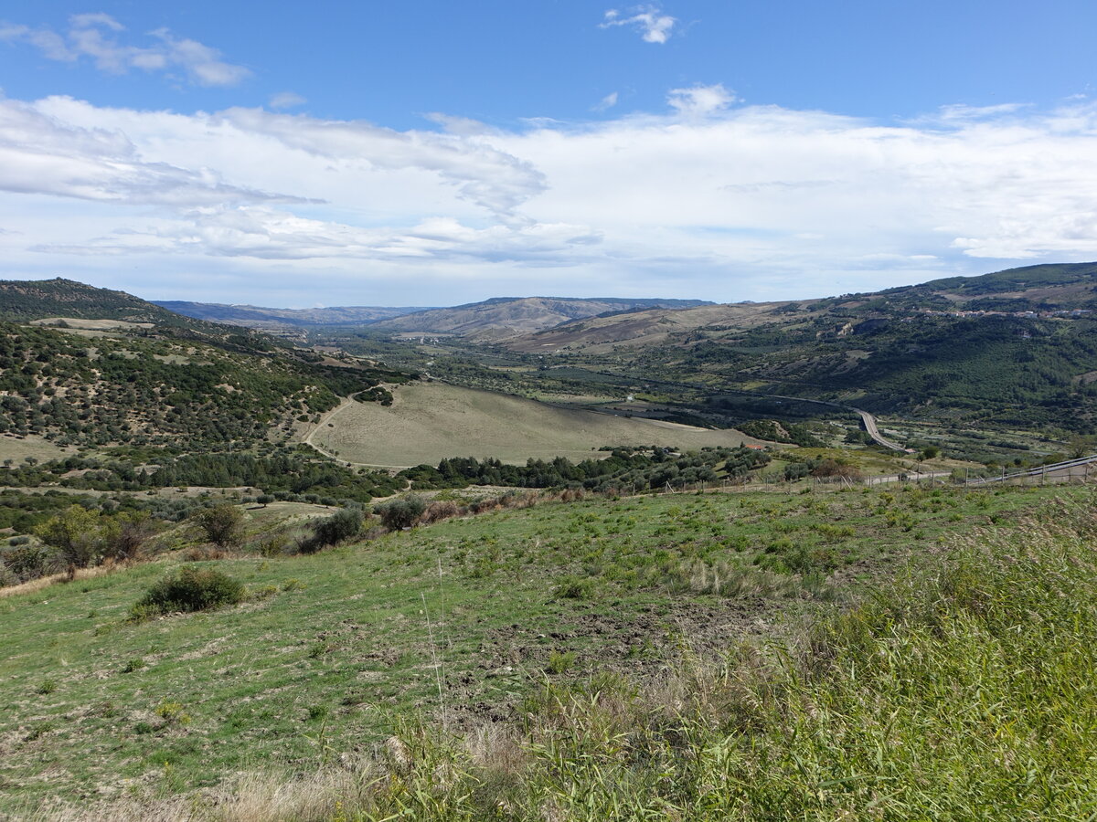 Landschaft bei Tricarico, Provinz Matera (29.09.2022)