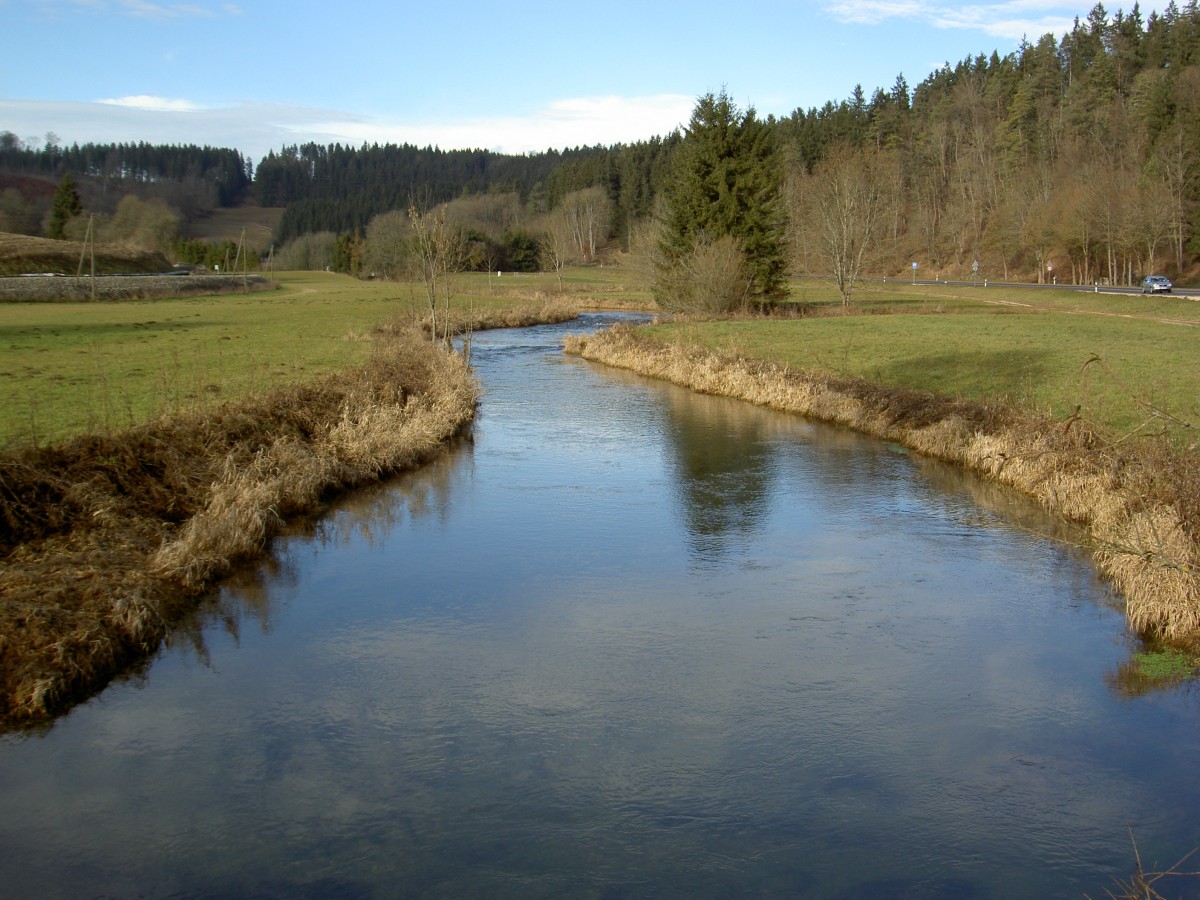 Laucherttal bei Neufra, Lkr. Sigmaringen (06.01.2014)