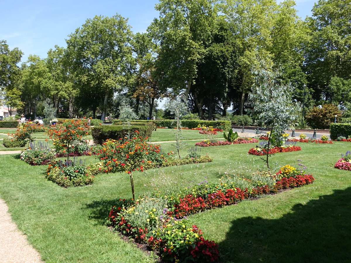 Lavaur, die bischöflichen Gärten Jardins de l’Évêche (30.07.2018) 