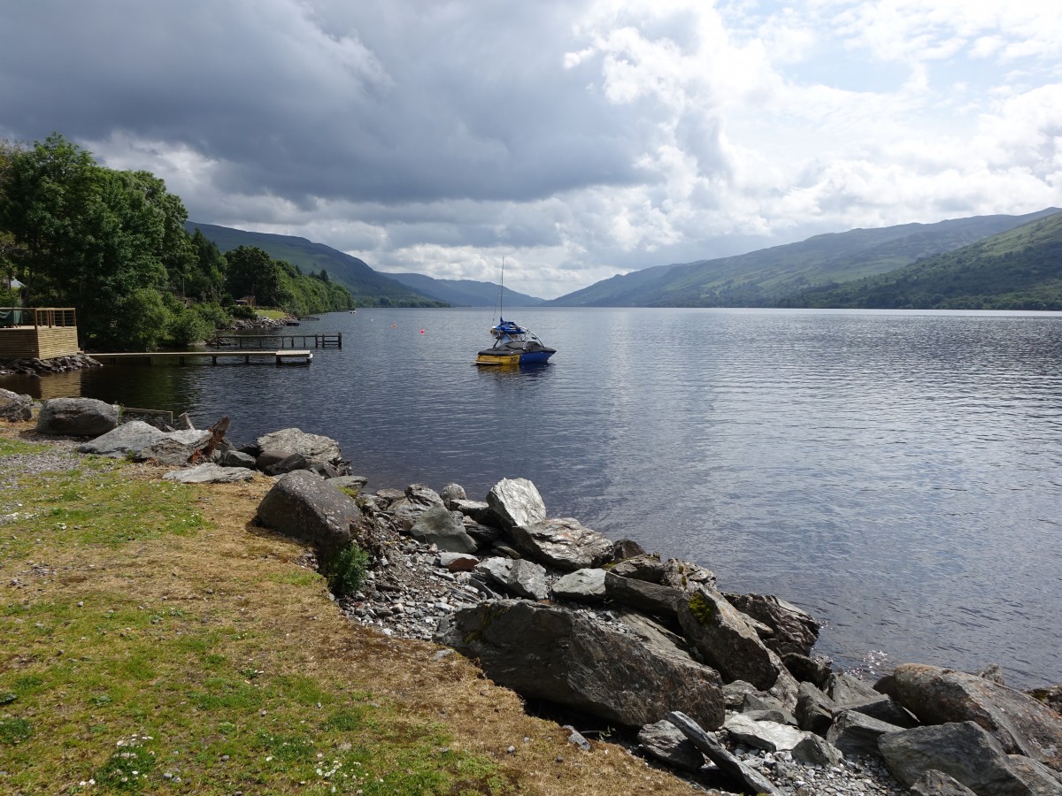 Loch Earn bei Lochearnhead (05.07.2015)