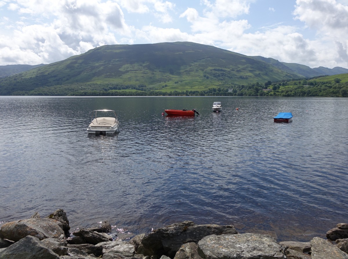 Loch Earn und Berg Ben Vorlich 985 M. (05.07.2015)