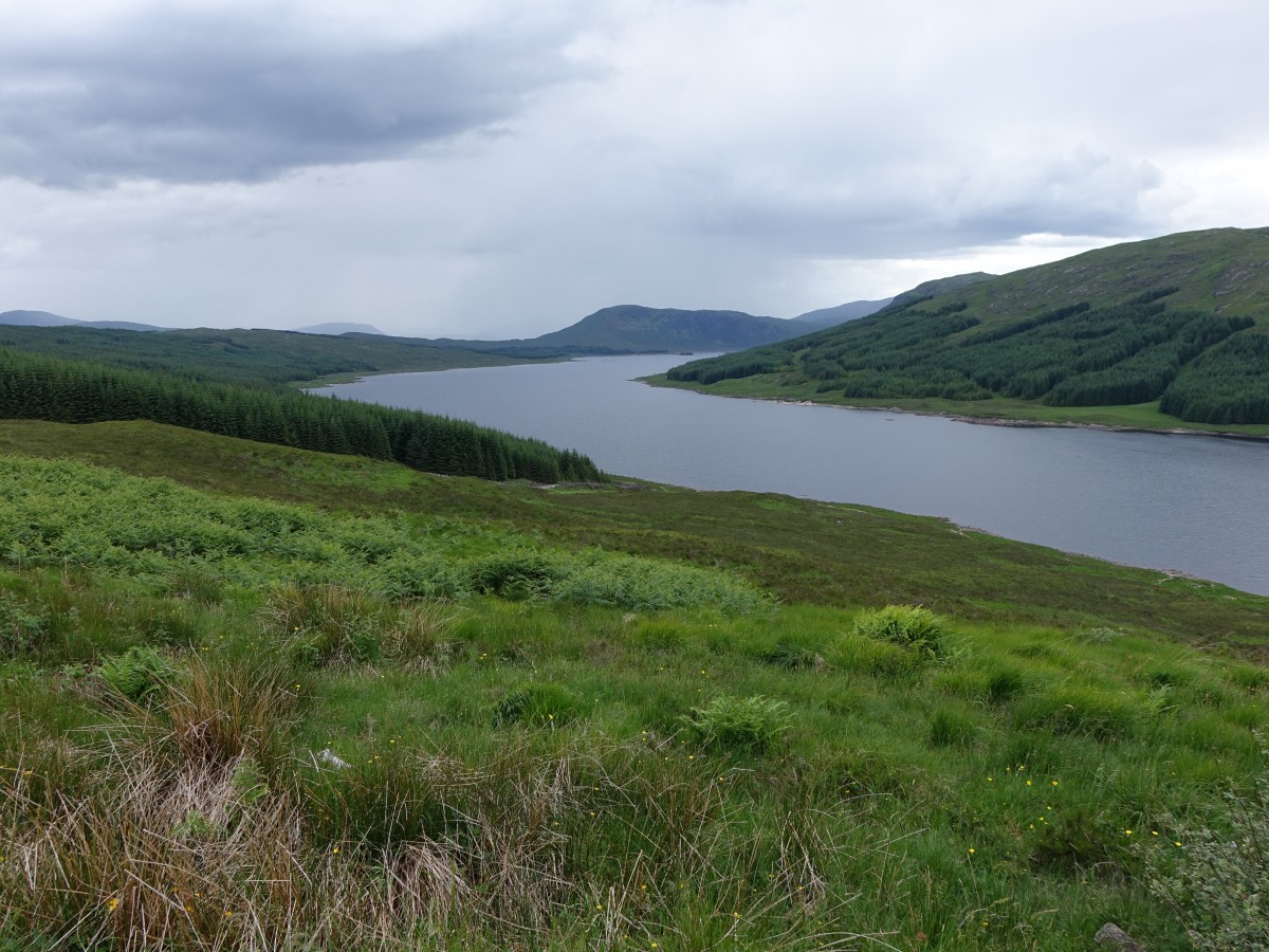 Loch Garry in den Highlands (05.07.2015)