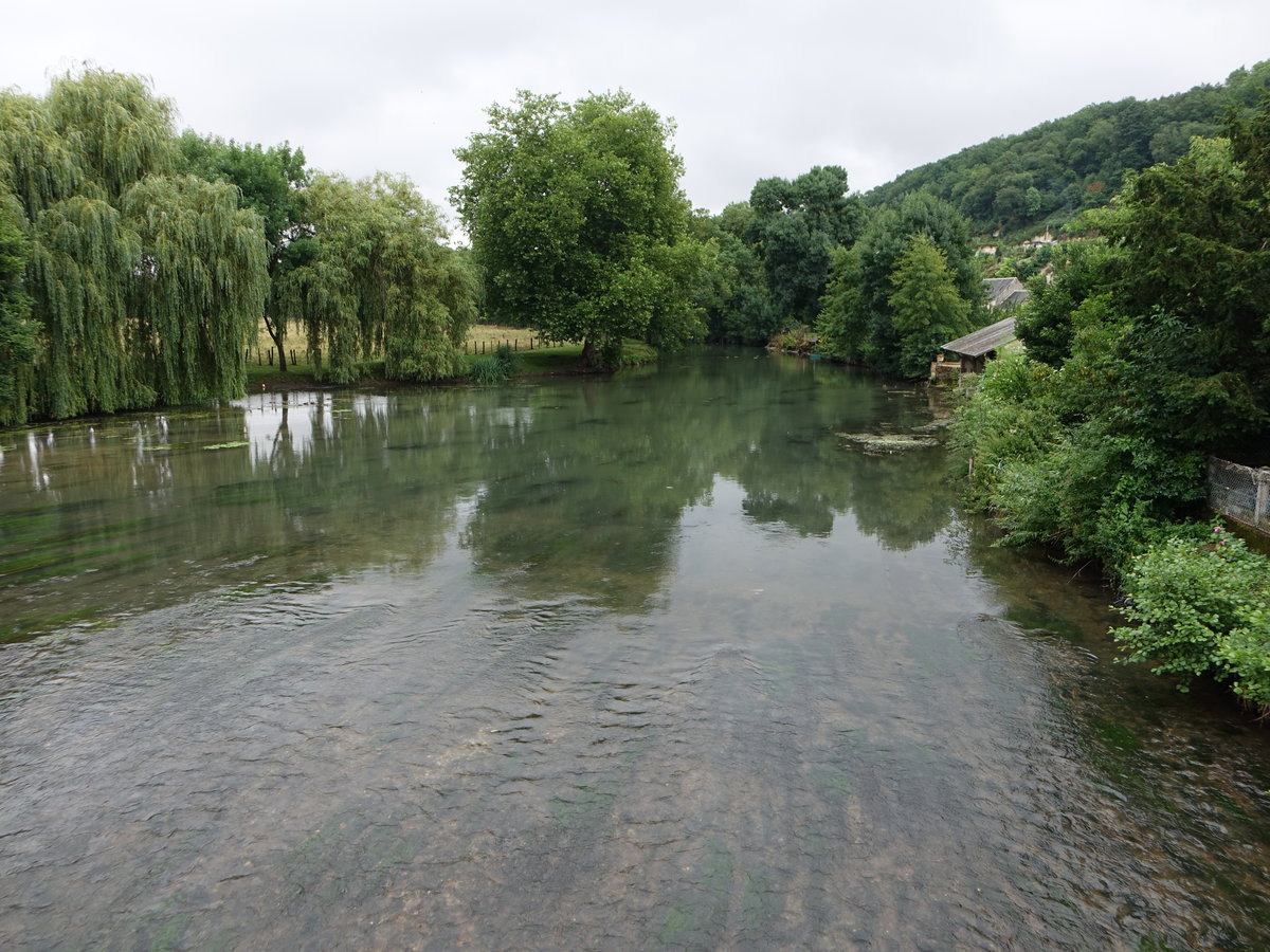 Loir Fluss bei Lavardin, Dept. Loir-et-Cher (10.07.2017)