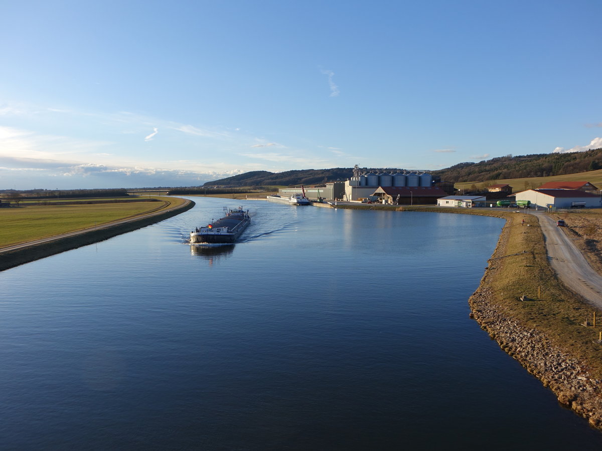 Main Donau Kanal bei Erasberg (05.03.2017)