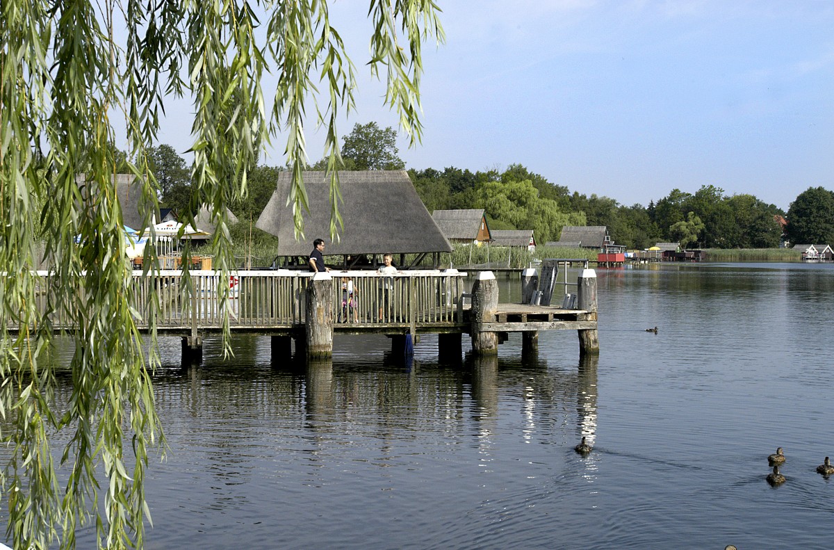 Mecklenburgische Seenplatte: Krakow am See. Aufnahme: Juli 2006.