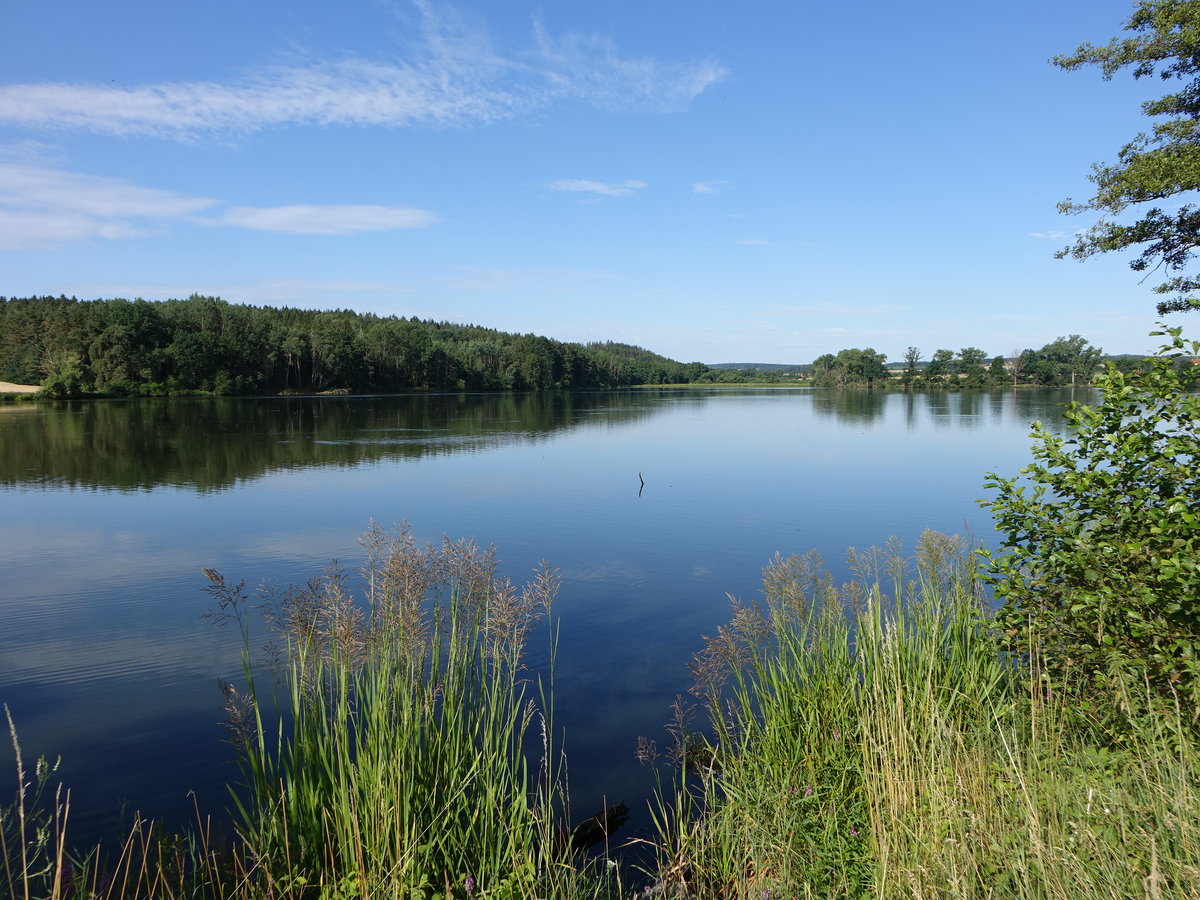 Merklinsky See bei Merklin, Region Pilsen (06.07.2019)