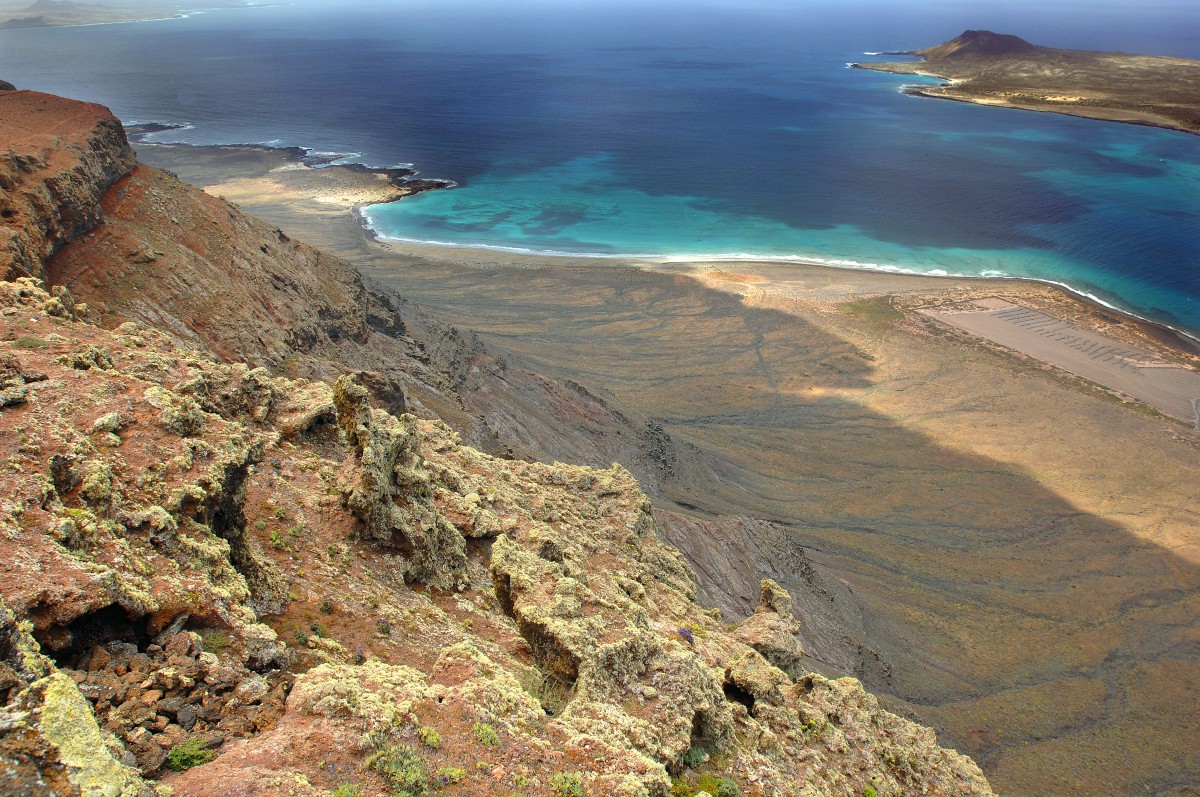 Mirador del Rio, Lanzarote. Aufnahme: April 2011.