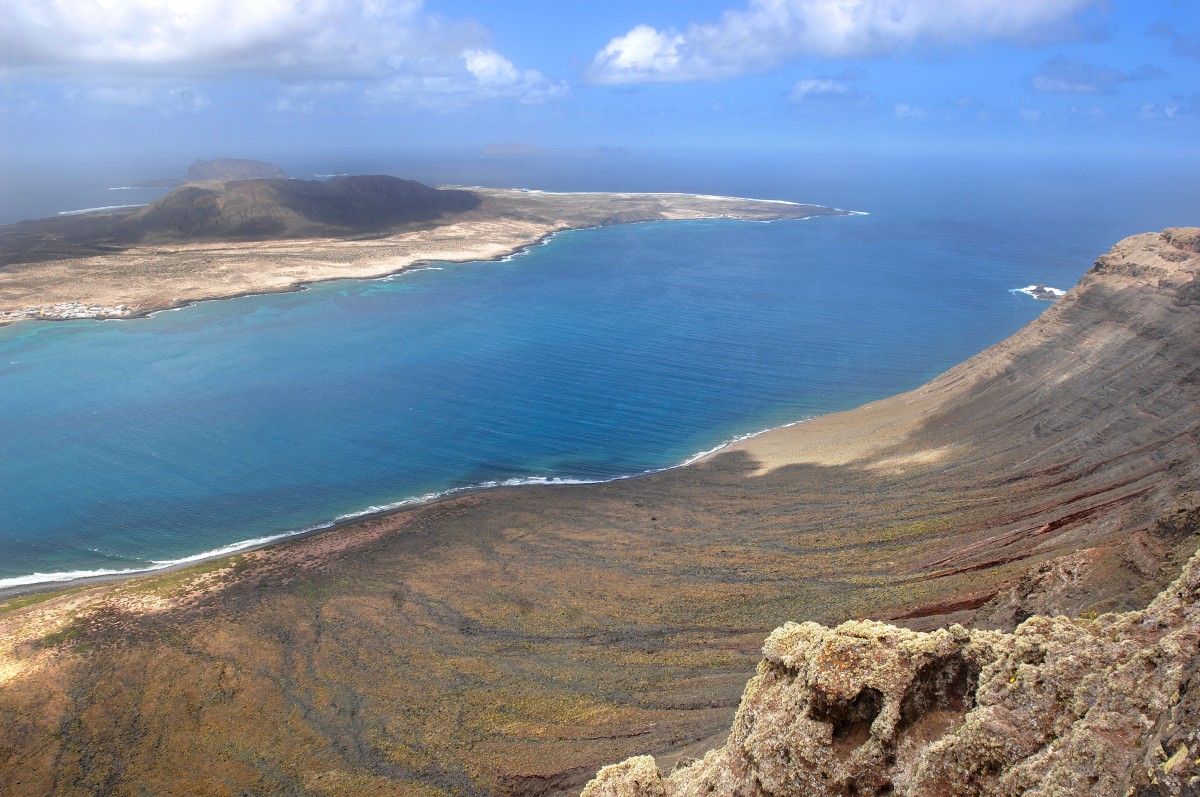 Mirador del Rio, Lanzarote. Aufnahme: April 2011.