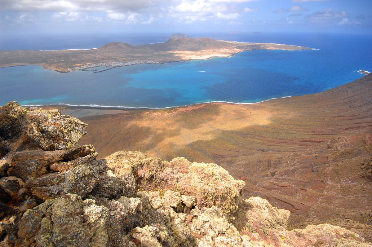 Mirador del Rio, Lanzarote. Aufnahme: April 2011.