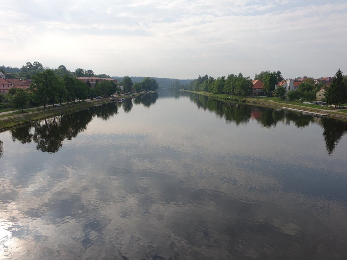 Moldau bei Týn nad Vltavou, Jihočeský kraj (26.05.2019)