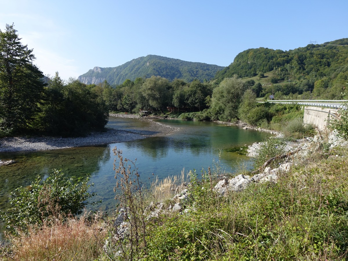 Moraca Fluss bei Mojkovac (22.09.2015)