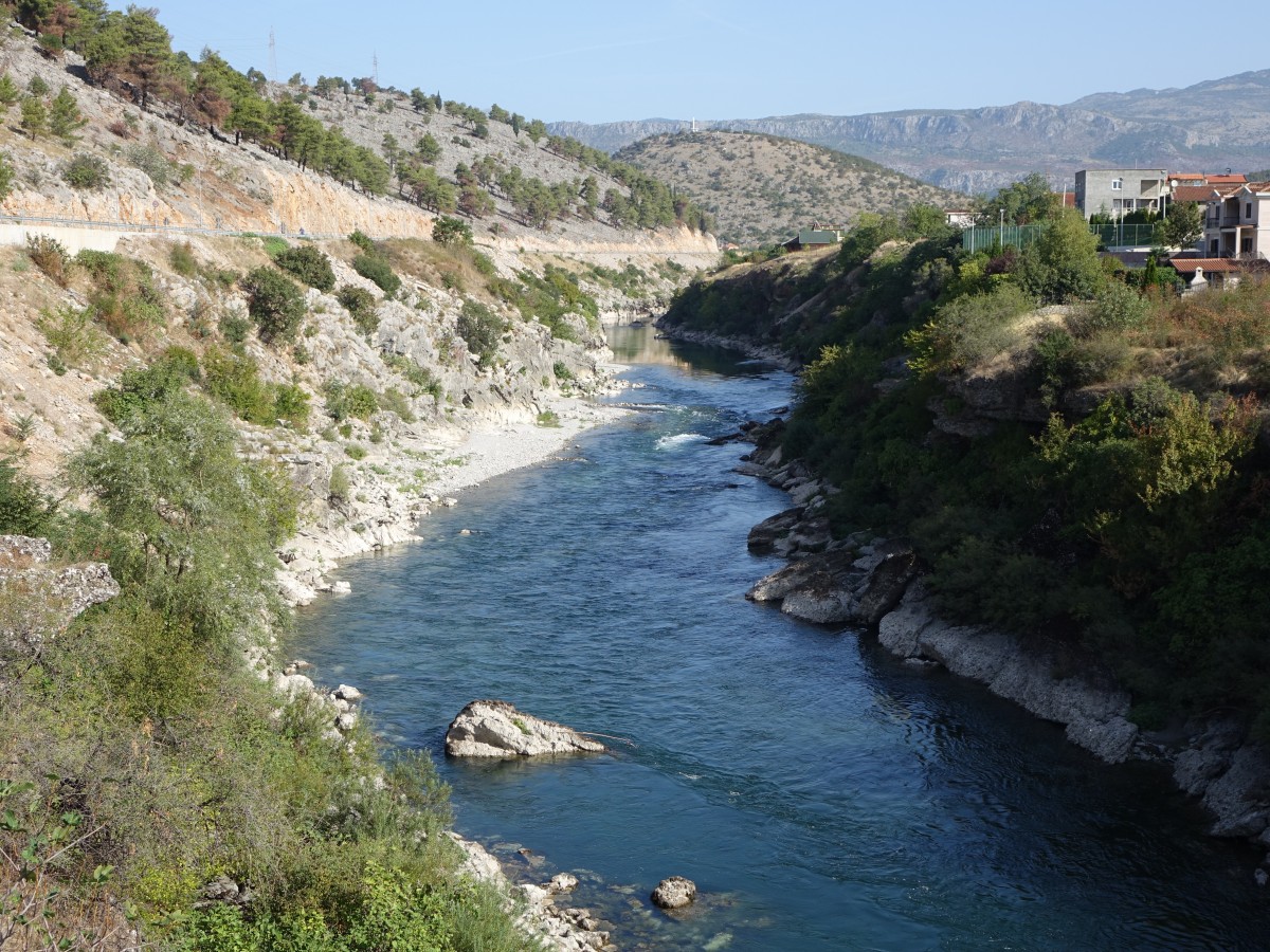 Moraca Fluss bei Podgorica (19.09.2015)