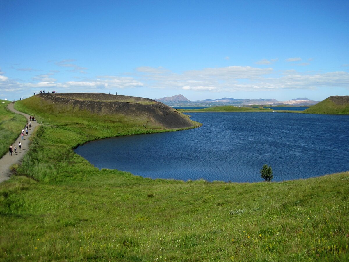 Myvatn-See auf Island am 22.07.17