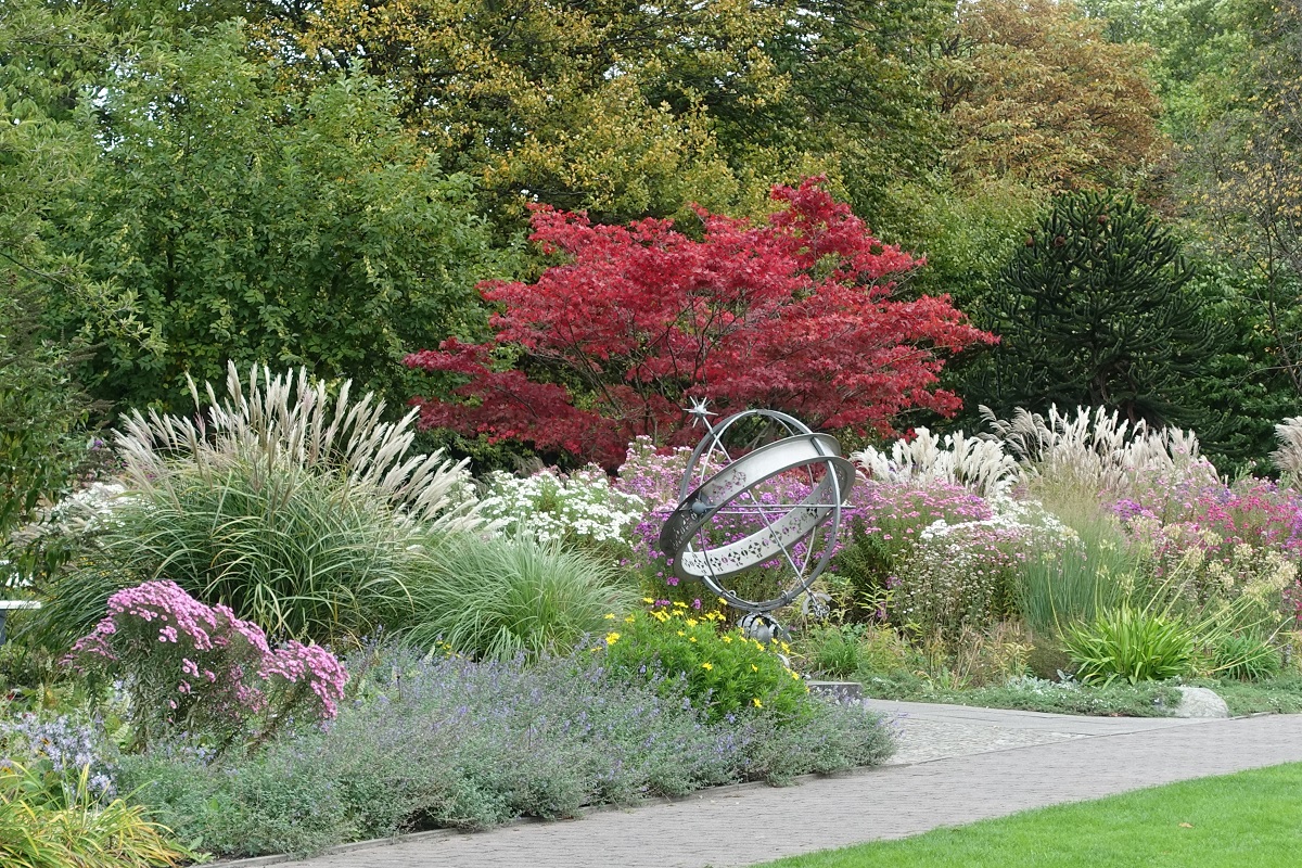 Oktober in Hamburg im Park Planten un Blomen am 11.10.2020 /