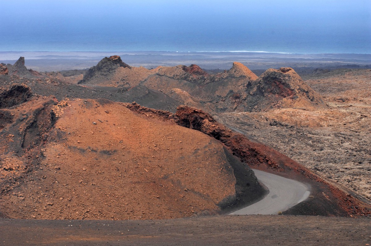 Parque Nacional De Timanfaya. Aufnahme: April 2011.