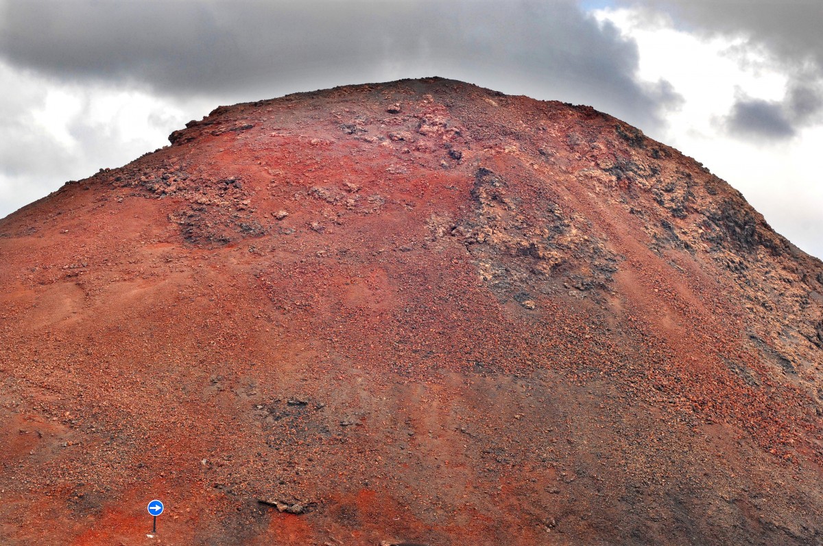 Parque Nacional De Timanfaya. Aufnahme: April 2011.