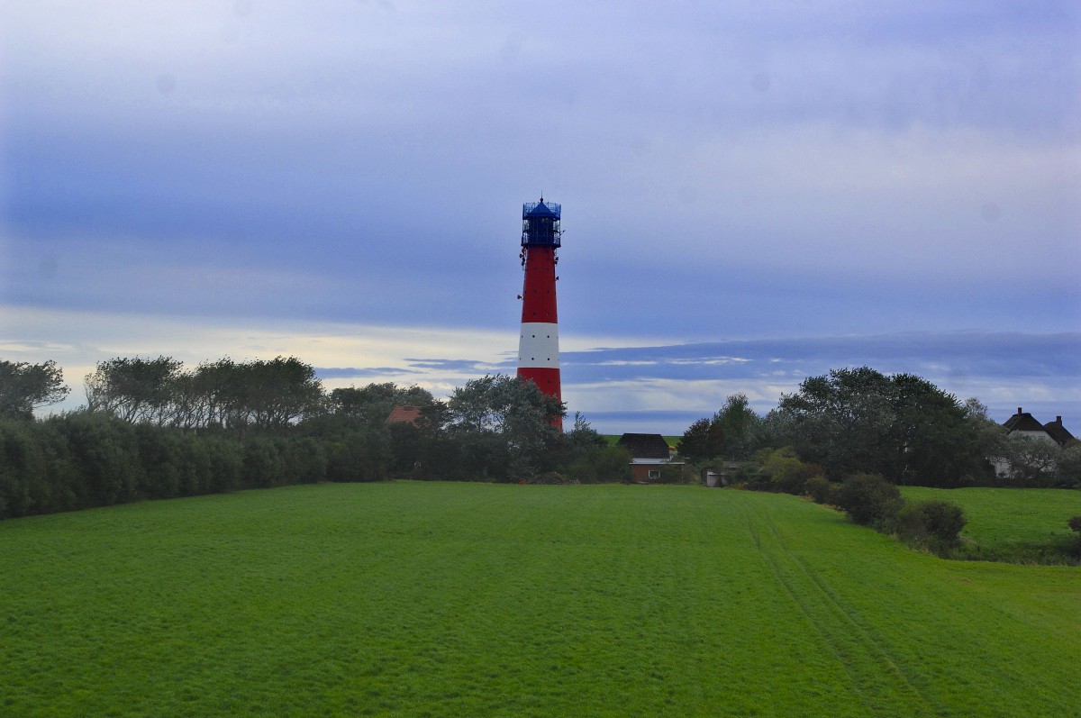 Pellwormer Leuchtturm. Aufnahmedatum: 22. September 2012.