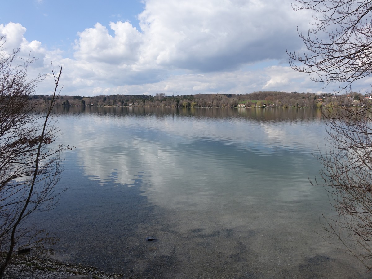 Pilsensee bei Seefeld, Lkr. Starnberg (12.04.2015)