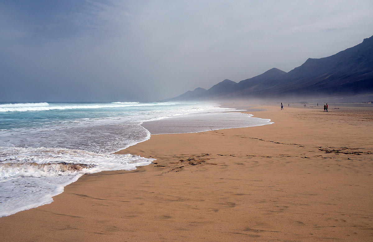 Playa Barlovento auf der Insel Fuerteventura in Spanien. Aufnahme: 17. oktober 2017.