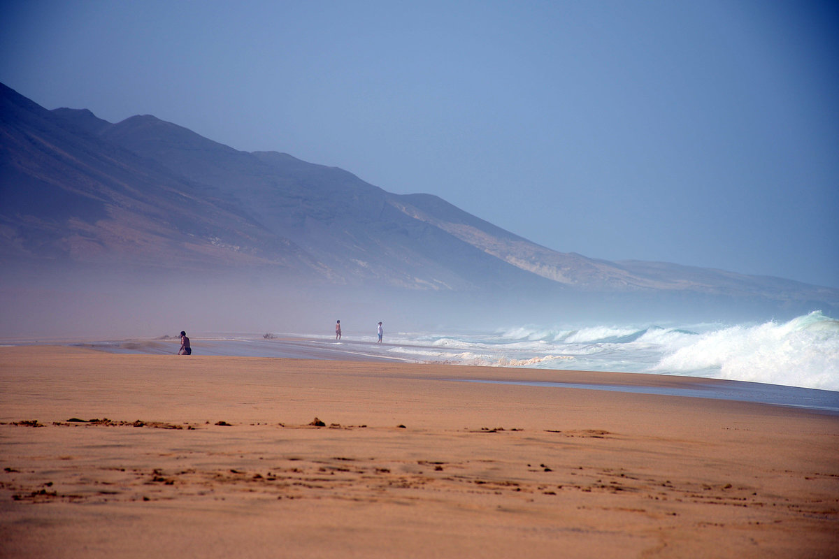 Playa Barlovento auf der Insel Fuerteventura in Spanien. Aufnahme: 17. oktober 2017.