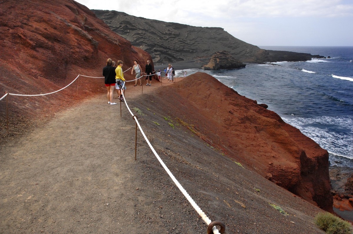 Playa de los Clicos - Lanzarote. Aufnahme: April: 2011.