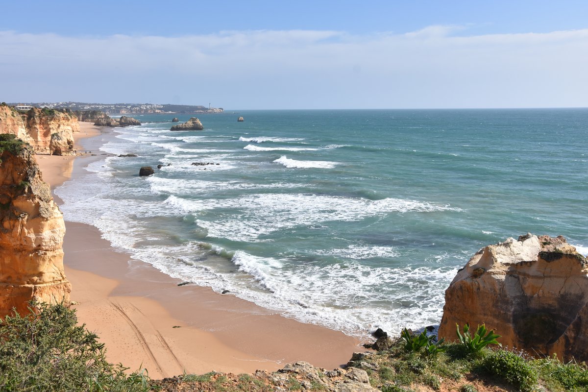PORTIMÃO, 16.02.2017, Blick von Praia do Vau in Richtung Arademündung