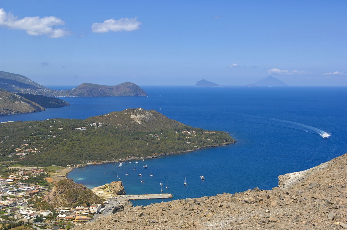 Riserva Naturale Orientata Isola di Vulcano. Aufnahmhmedatum: 2. Juli 2013.