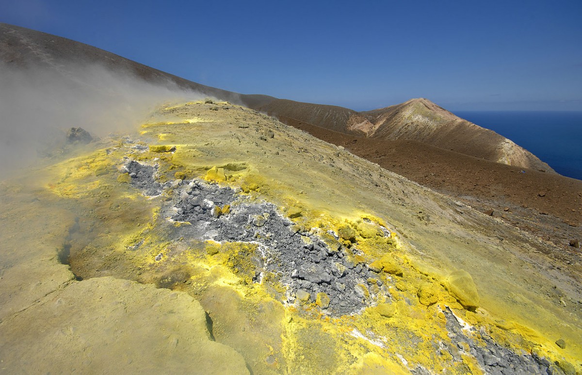 Riserva Naturale Orientata Isola di Vulcano. Aufnahmhmedatum: 2. Juli 2013.