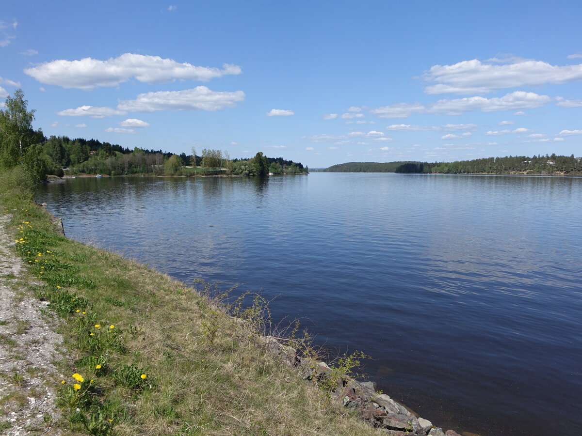 Rodenessjoen See bei Ørje, Provinz Viken (21.05.2023)