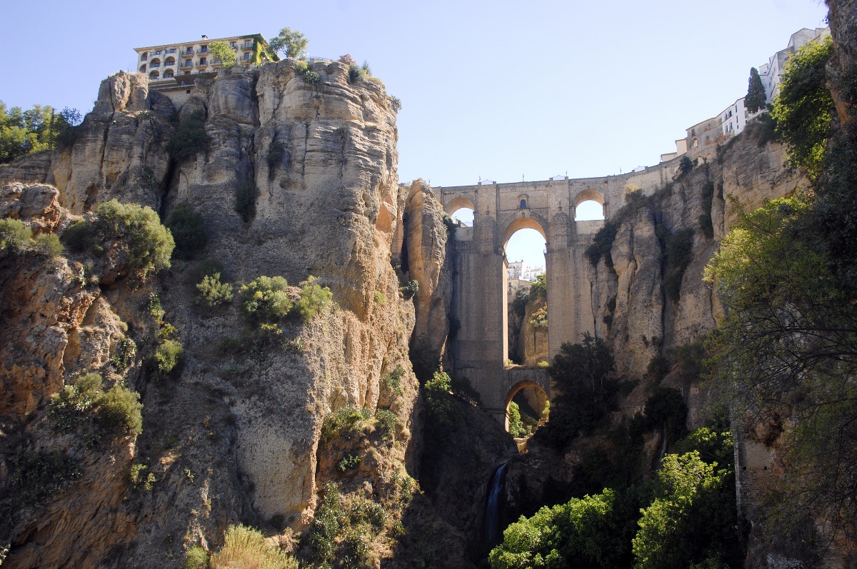 Ronda in Andalusien. Aufnahmedatum: 18. Juli 2014.