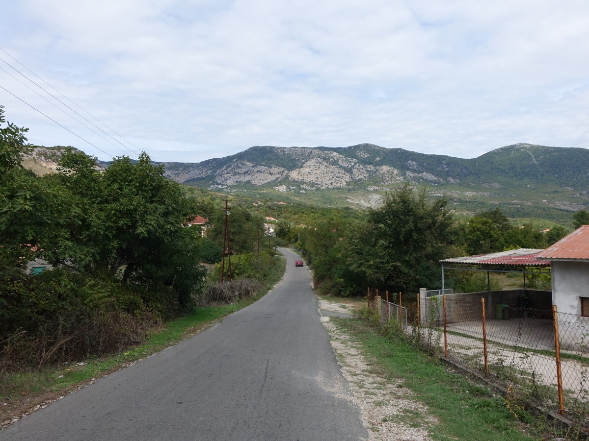 Rumija Gebirge bei Brajsa mit Berg Simri (915 M) (21.09.2015)