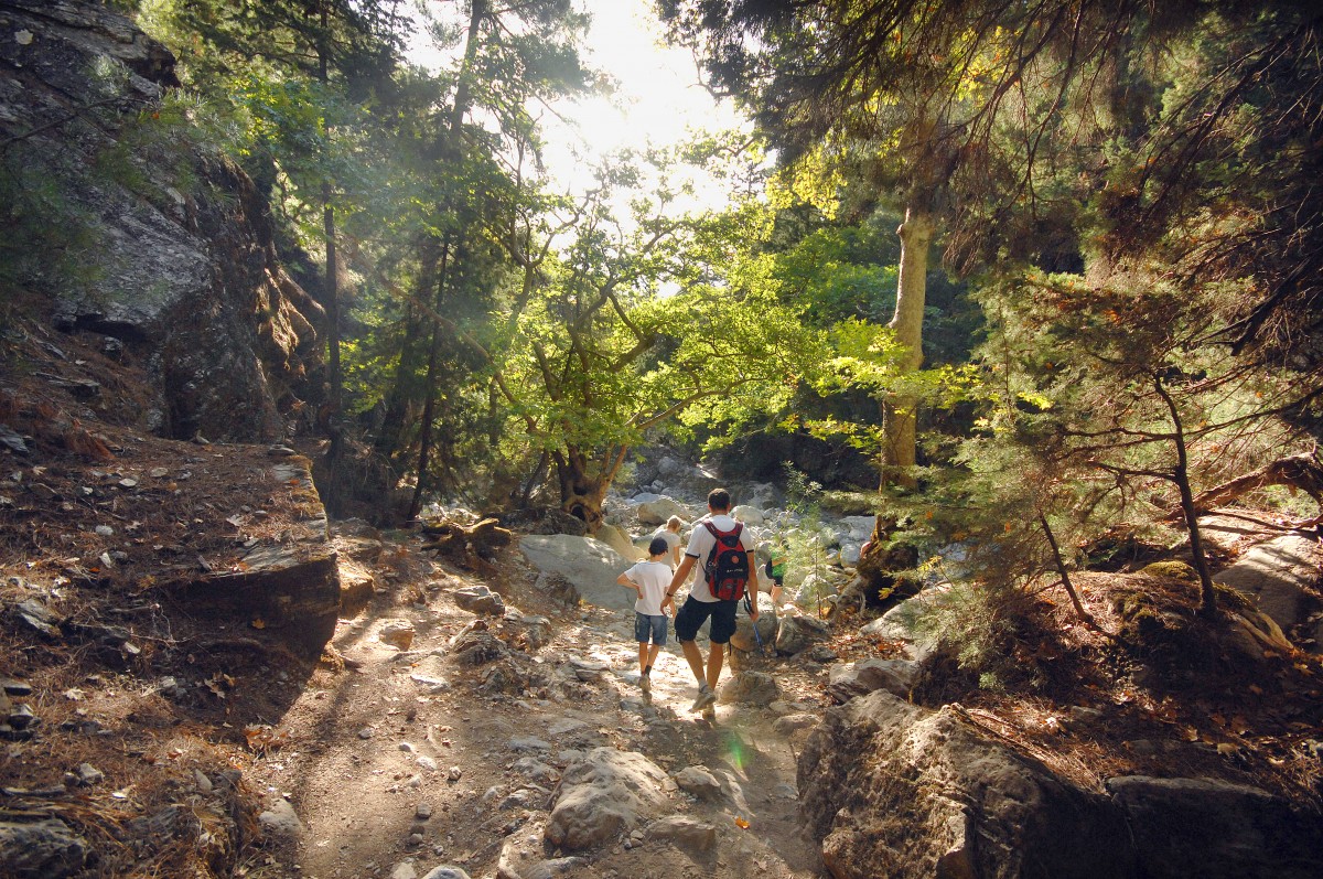 Samaria Schlucht - Kreta. Aufnahmedatum: 12. Oktober 2012