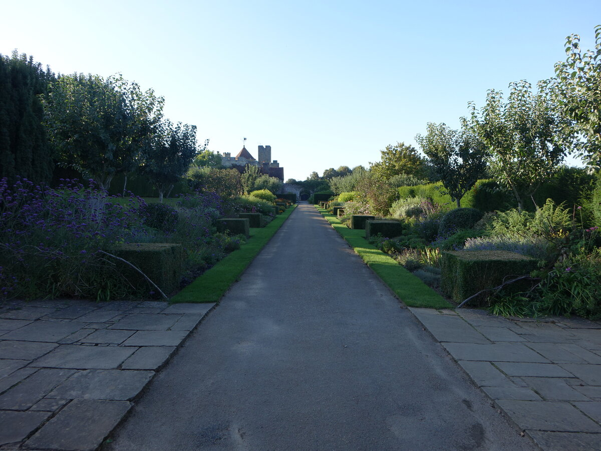 Schloßgarten von Penshurst Palace, Kent (04.09.2023)