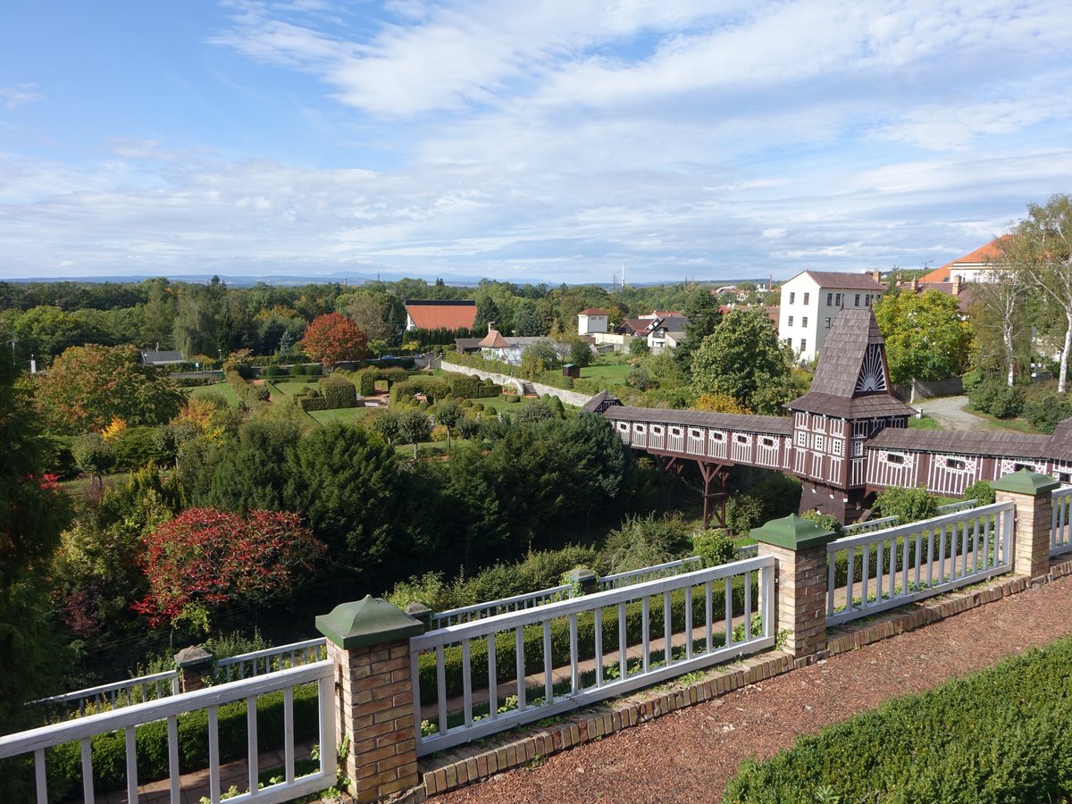 Schloßpark von Schloss Nové Město nad Metují (29.09.2019)