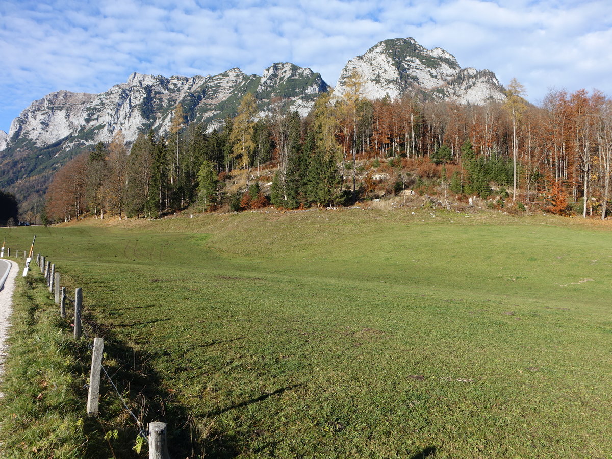 Schottmalhorn und Eisberg bei Ramsau im Berchtesgadener Land (10.11.2018)