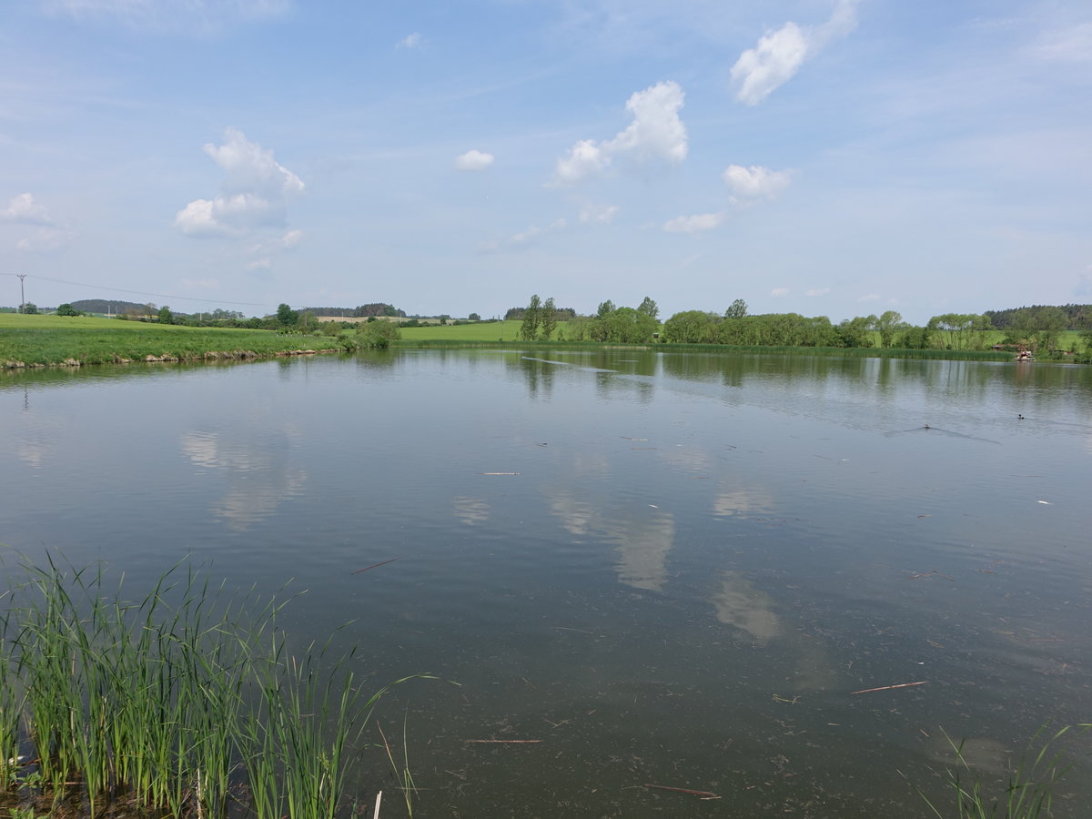 See bei Kadov im Okres Strakonice, Südböhmen (25.05.2019)