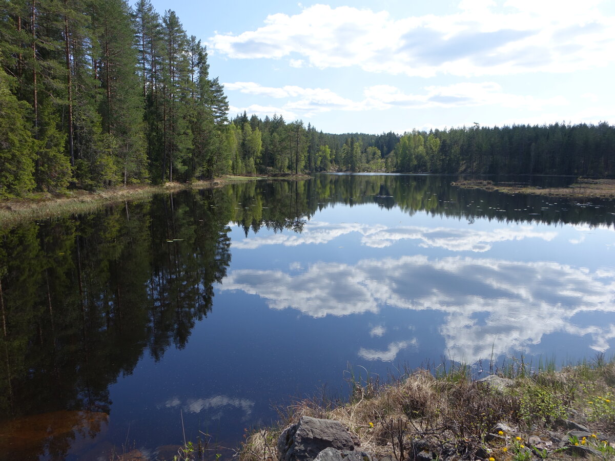 Setten See bei Setskog, Provinz Viken (21.05.2023)