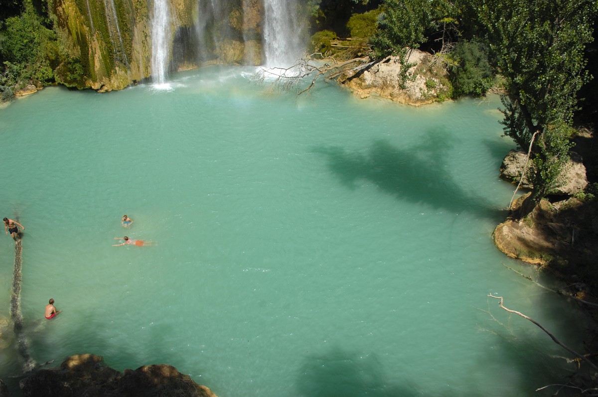 Sillans-la-Cascade  Département Var in der Region Provence-Alpes-Côte d’Azur. Aufnahme: Juli 2015.