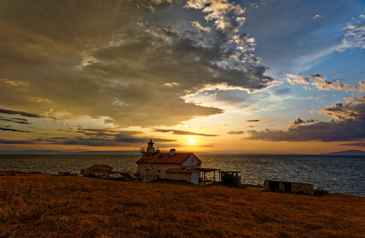 Sonnenaufgang bei Medulin (Kroatien), 08.09.2020