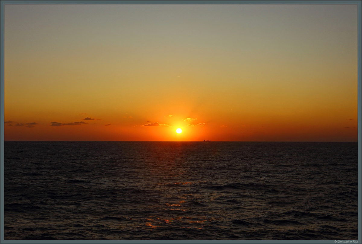 Sonnenuntergang auf dem Schwarzen Meer. (08.09.2019)