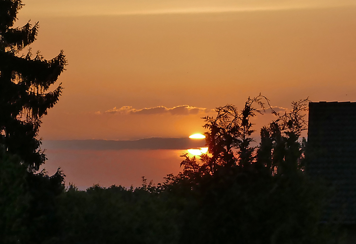 Sonnenuntergang in der Eifel - 03.05.2018