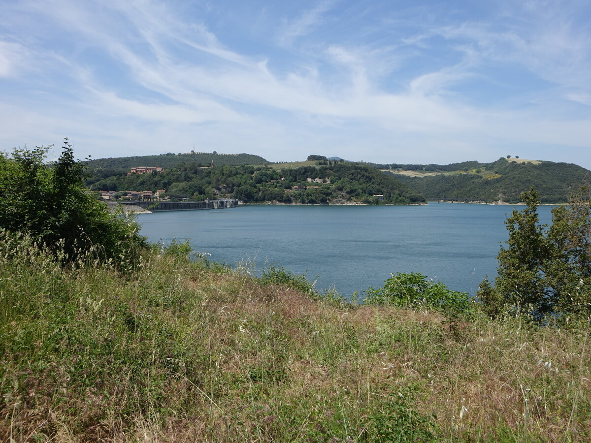 Stausee Lago di Corbara, Umbrien (24.05.2022)