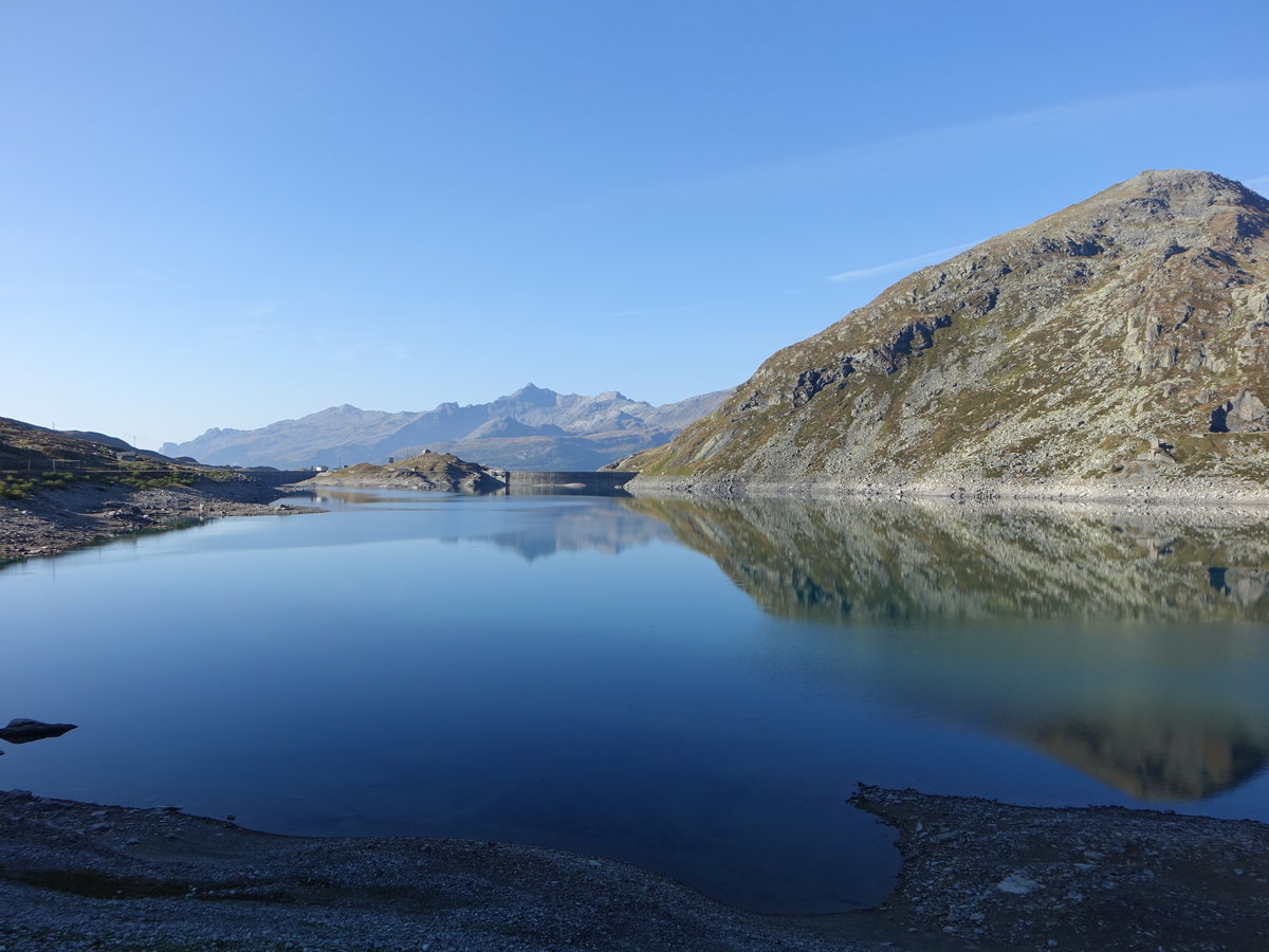 Stausee Lago di Montespluga am Splügenpass (21.09.2018)