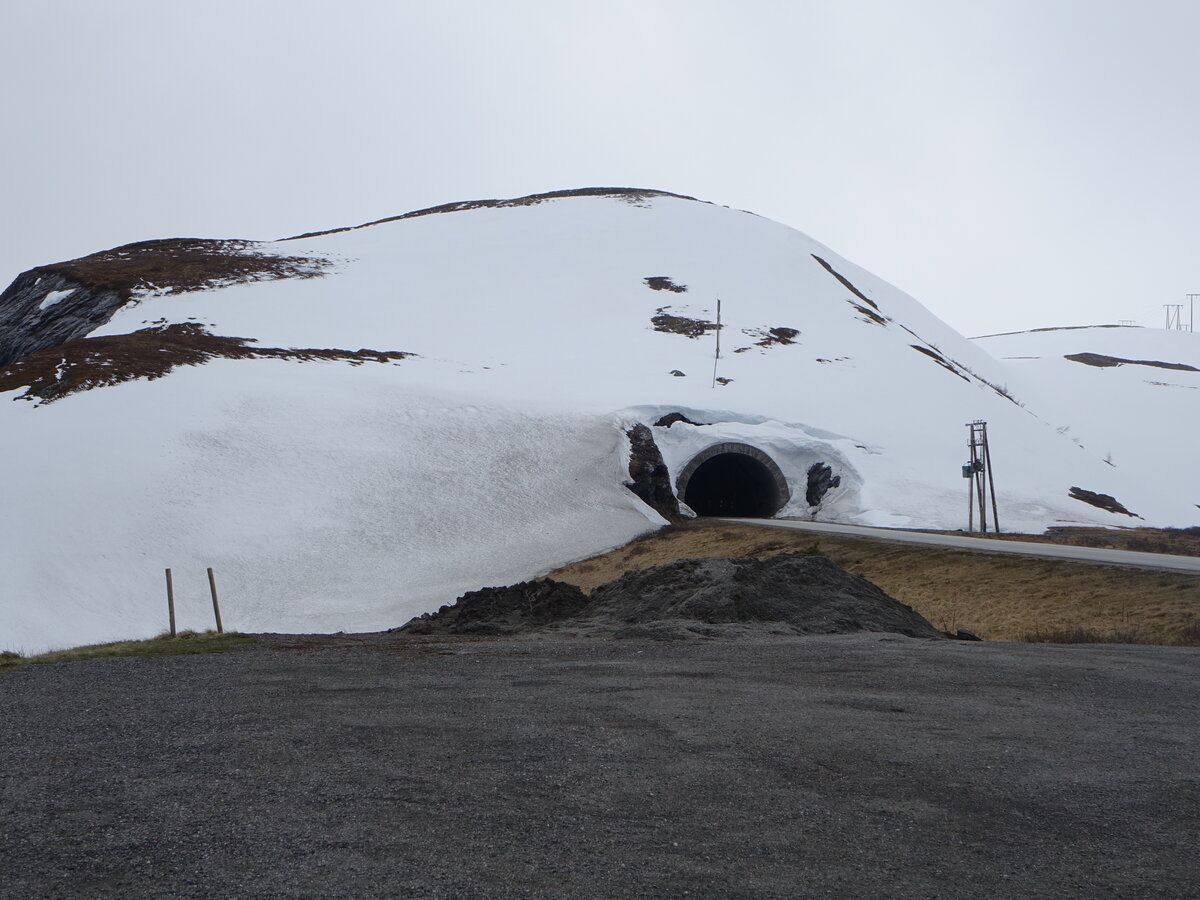 Storehaugtunnel an der Straße 13, Vestland (26.05.2023)