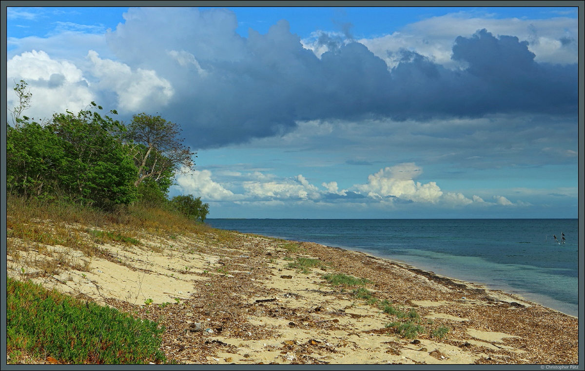 Strand an der Halbinsel Península Ancón nahe der Stadt Trinidad. (25.03.2017)