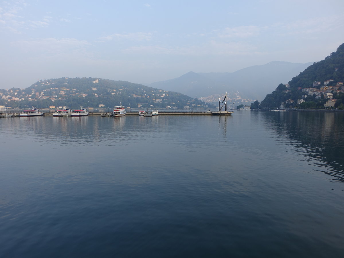 Südwestende des Comer Sees bei Como (23.09.2018)