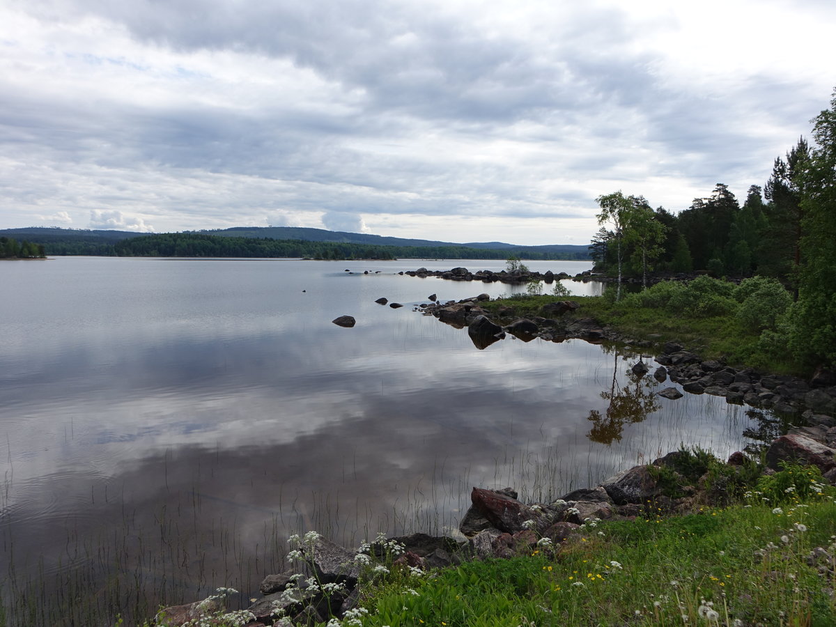 Svärdsjon See bei Linghed, Dalarnas län (16.06.2017)